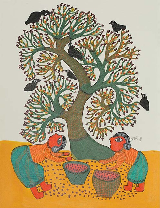 Gond Painting by Untwine Me