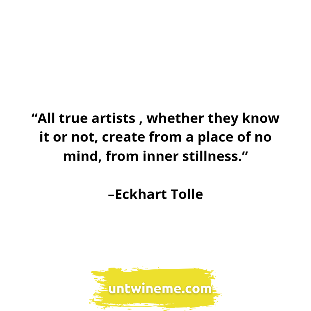 Eckhart Tolle quotes by Untwine Me