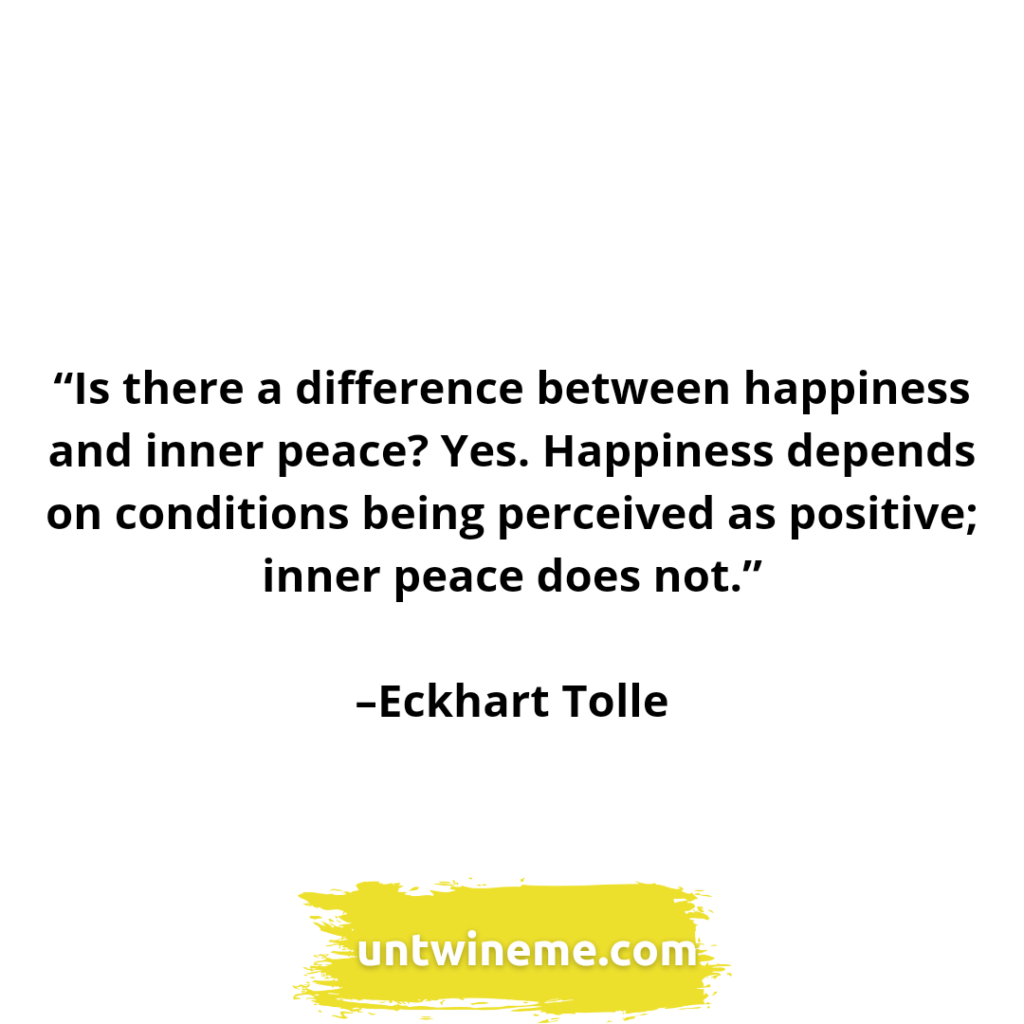 Eckhart Tolle quotes by Untwine Me