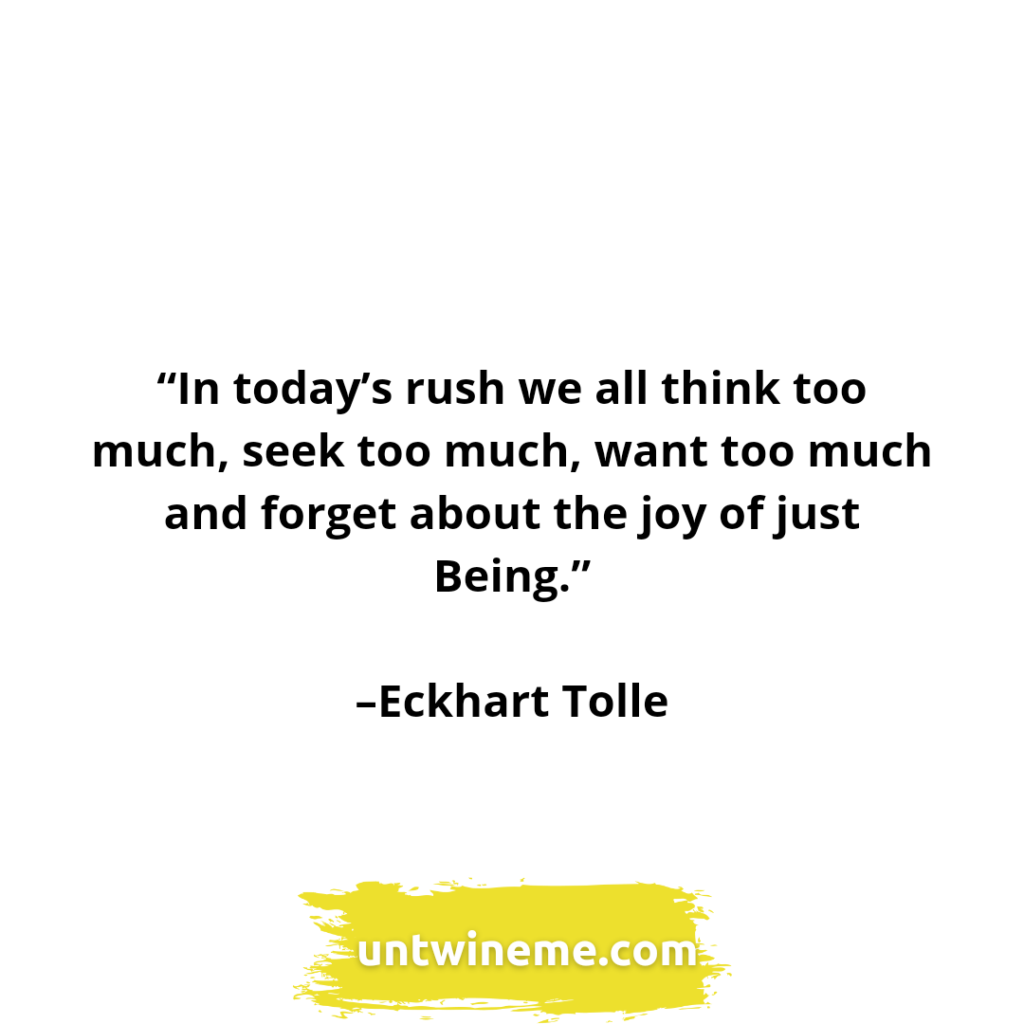 Eckhart Tolle quotes by Untwine Me