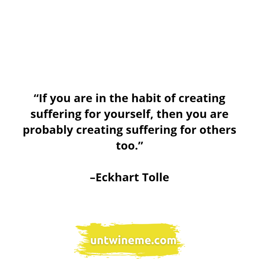 Eckhart Tolle quotes by Untwine Me