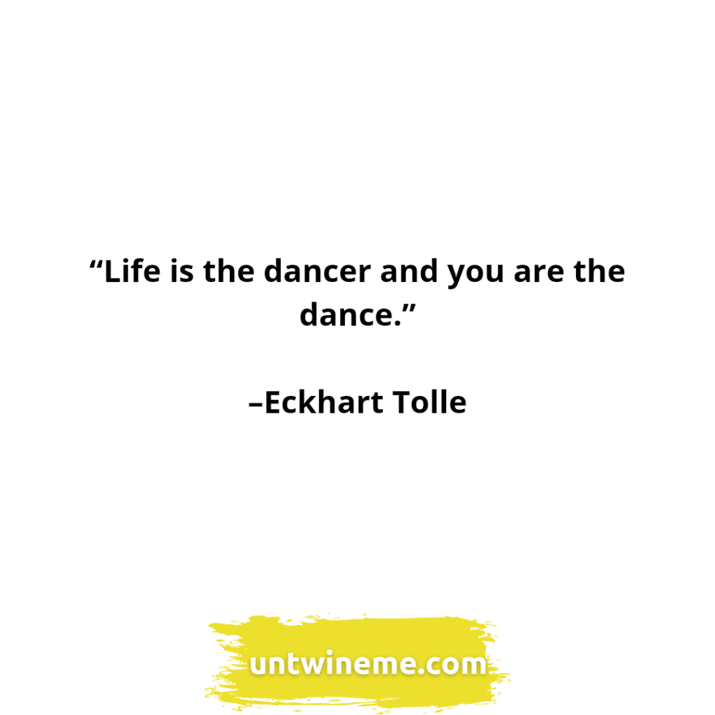 Eckhart Tolle quotes by Untwine Me