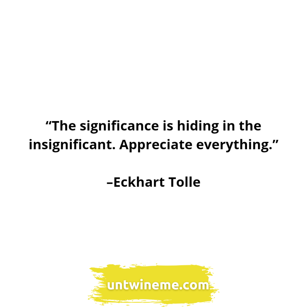 Eckhart Tolle quotes by Untwine Me