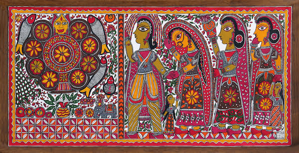 Madhubani Painting by Untwine Me