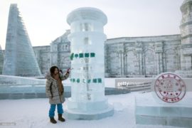 Harbin Ice Post Box by Untwine Me